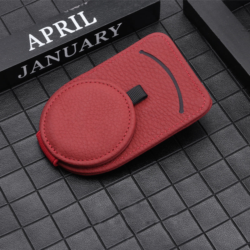 Car Glasses Holder Universal Sun Visor Eyeglasses Clip Sunglasses Case Card