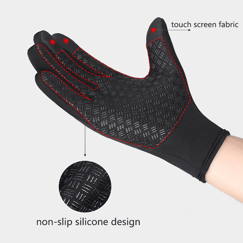 Winter Gloves Touch Screen Riding Motorcycle Sliding Waterproof Sports Gloves