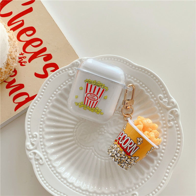 Creative Popcorn Wireless Earphone Silicone Case