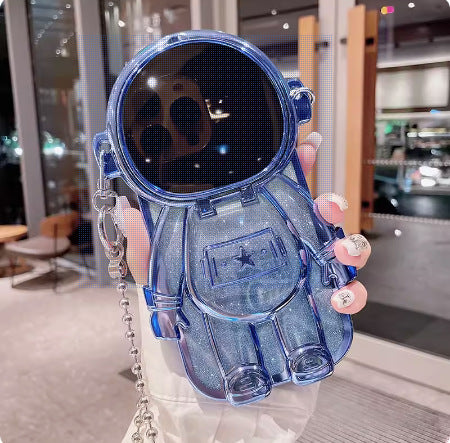 Electroplated TPU Astronaut Phone Case