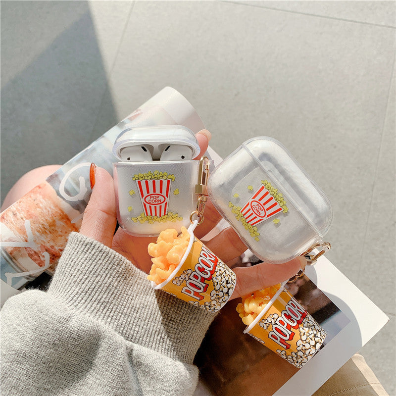 Creative Popcorn Wireless Earphone Silicone Case