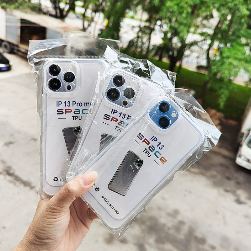 Back Cover Type Transparent Silicone Shockproof Phone Case