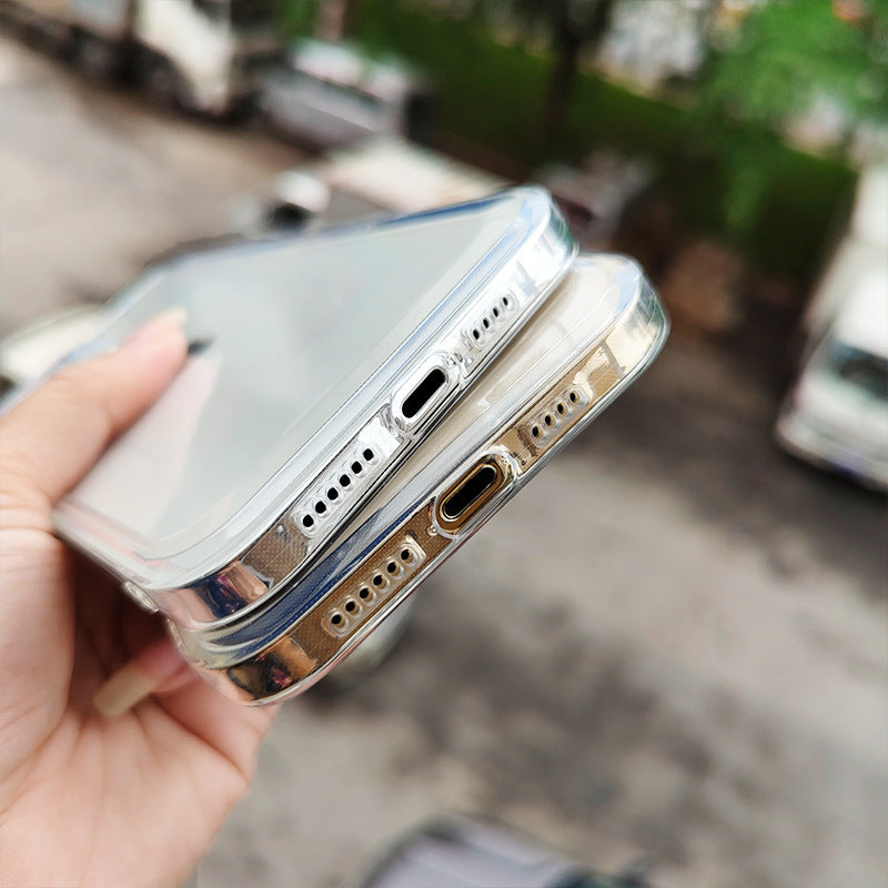Back Cover Type Transparent Silicone Shockproof Phone Case