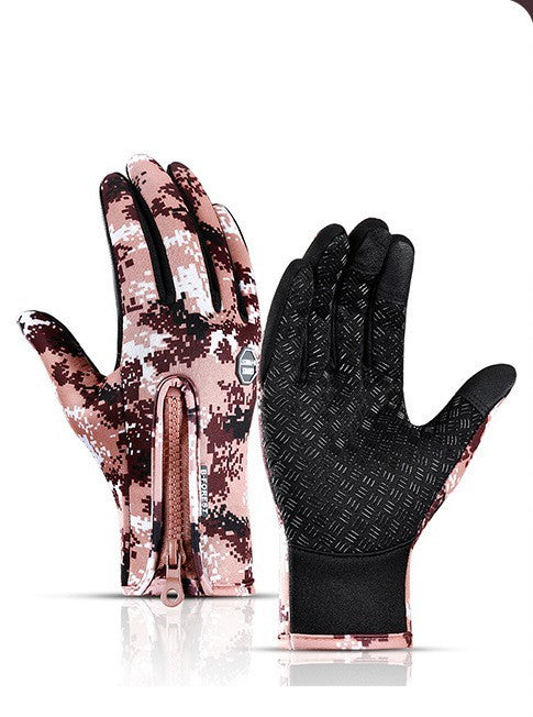 Winter Gloves Touch Screen Riding Motorcycle Sliding Waterproof Sports Gloves