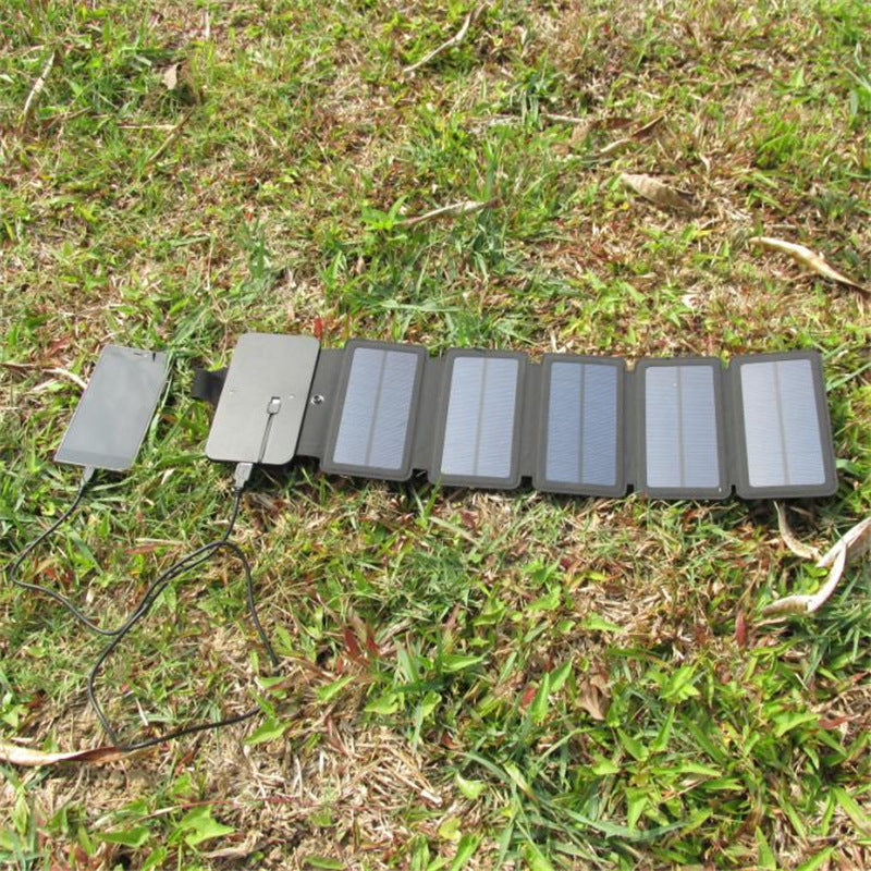 Outdoor Folding Solar Panel Charger Portable 5V 2.1A USB Output Devices Camp
