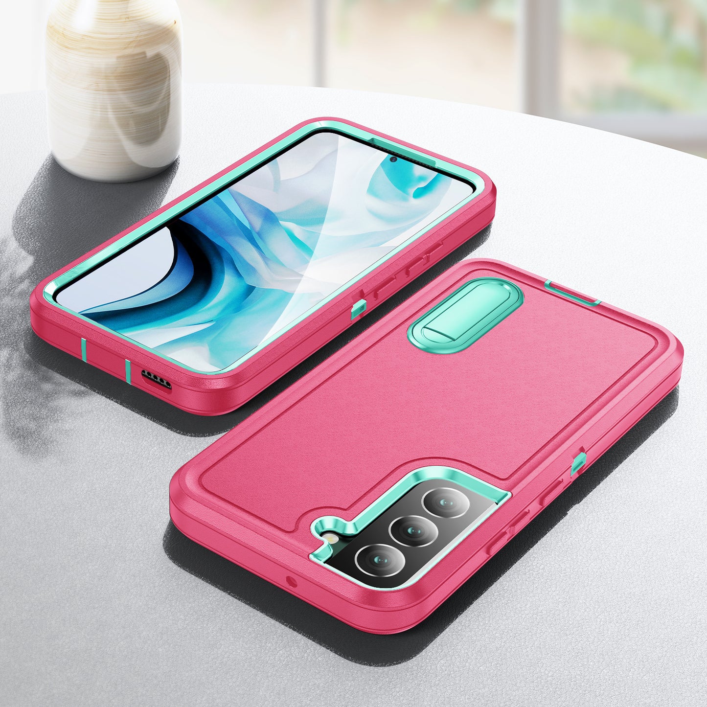 Three-proof Mobile Phone Case With Bracket Phone Case Minimalist Creative