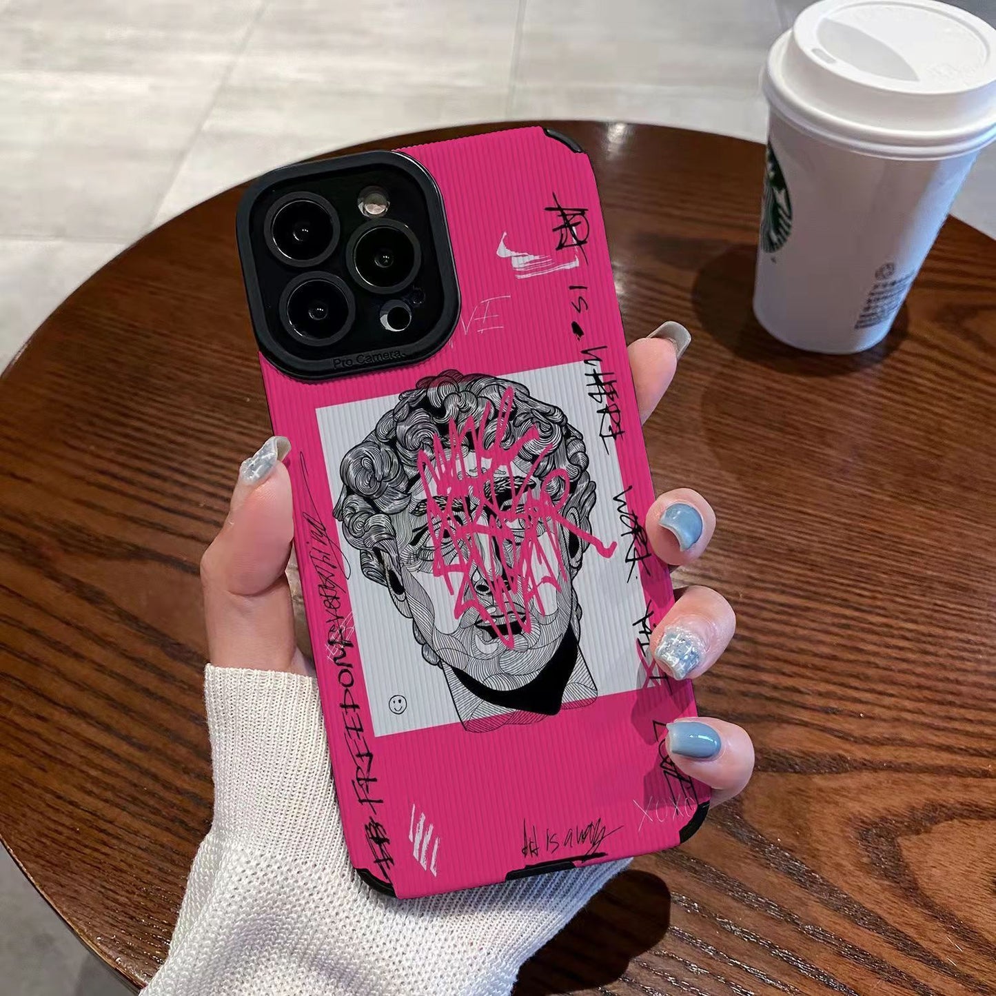Graffiti Portrait Cartoon Phone Case