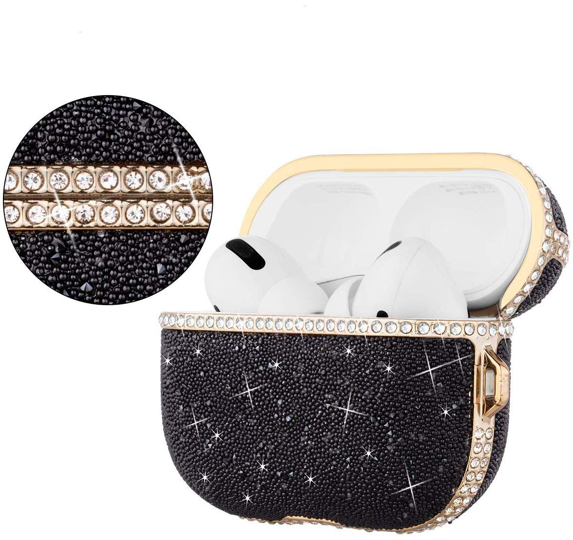 Star Diamond Earphone  Cover Protective Cover Electroplating