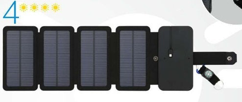 Outdoor Folding Solar Panel Charger Portable 5V 2.1A USB Output Devices Camp