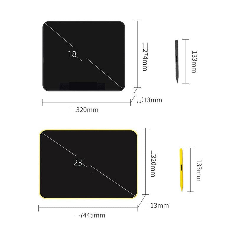 Full Screen LCD Handwriting Board