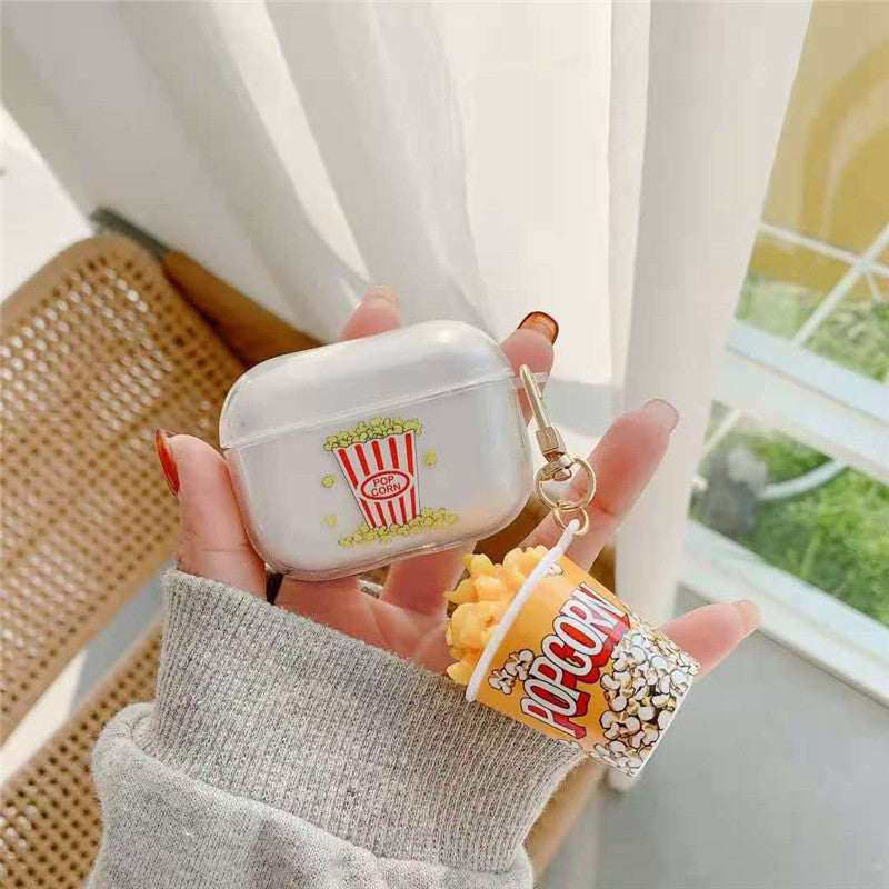 Creative Popcorn Wireless Earphone Silicone Case