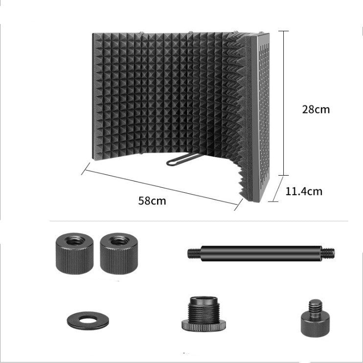 Microphone Recording Studio High-Quality Noise Reduction Screen Blowout