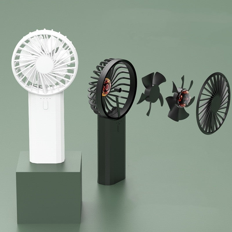 New Multi-function Portable Fan, Student Handheld Fan, Charging Usb Fan