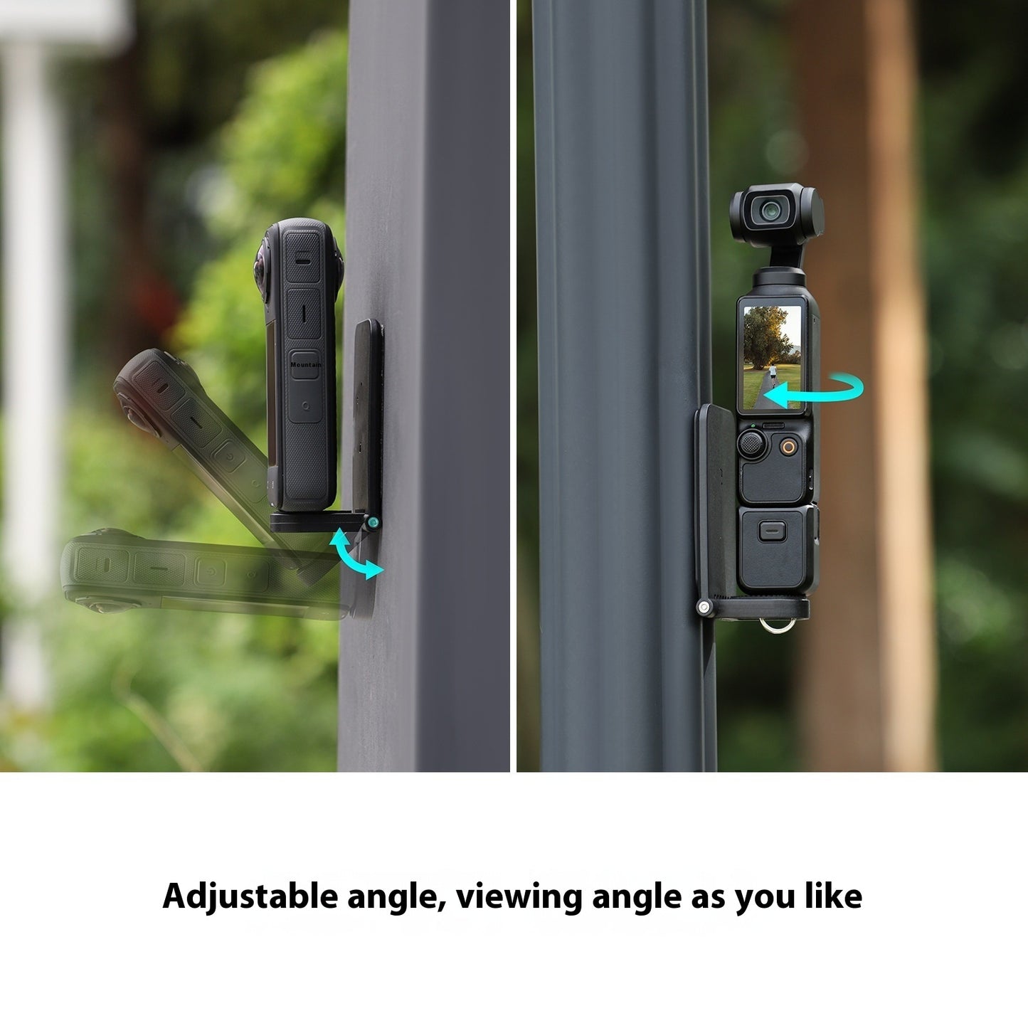 Magnetic Bracket Base Handheld Handle Angle Adjustable Desktop Camera