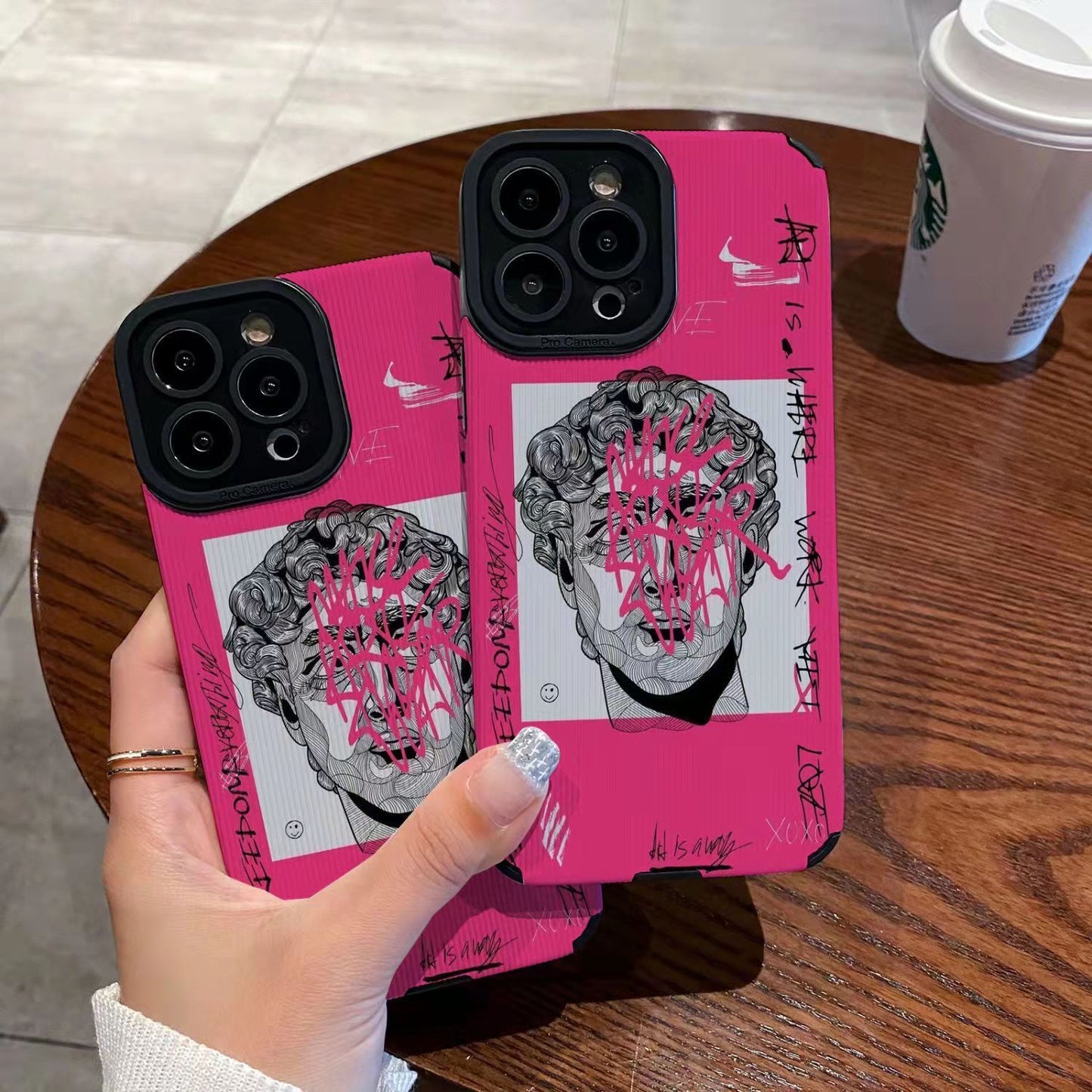 Graffiti Portrait Cartoon Phone Case