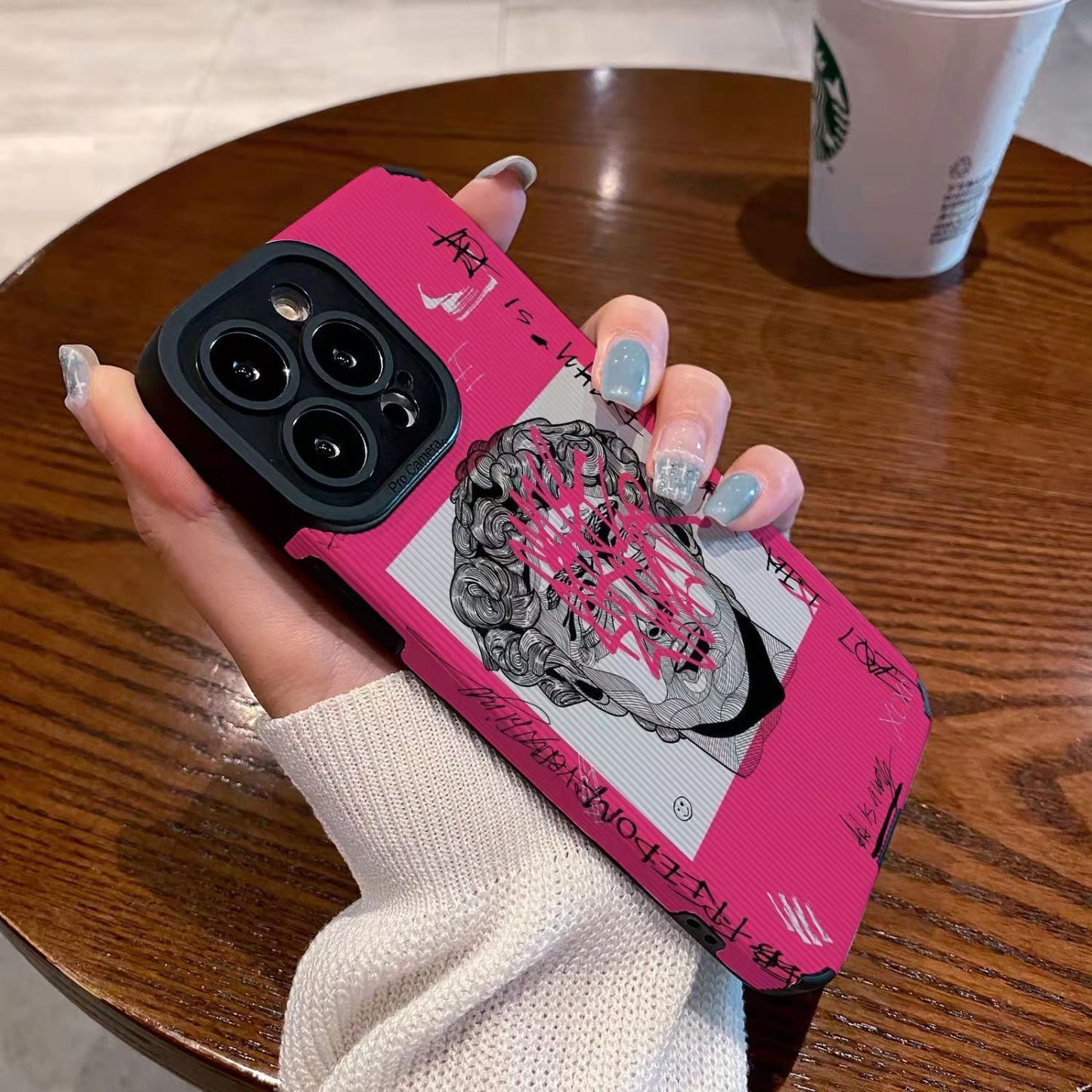 Graffiti Portrait Cartoon Phone Case