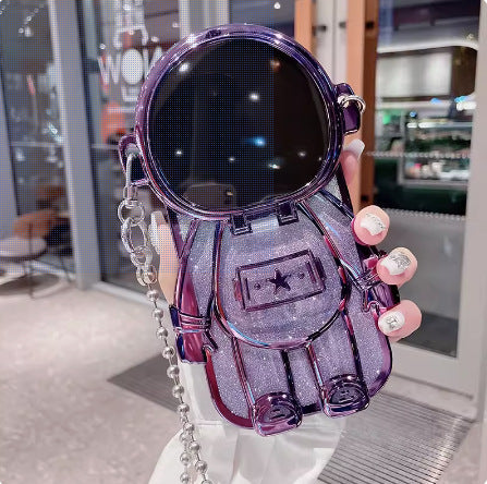 Electroplated TPU Astronaut Phone Case