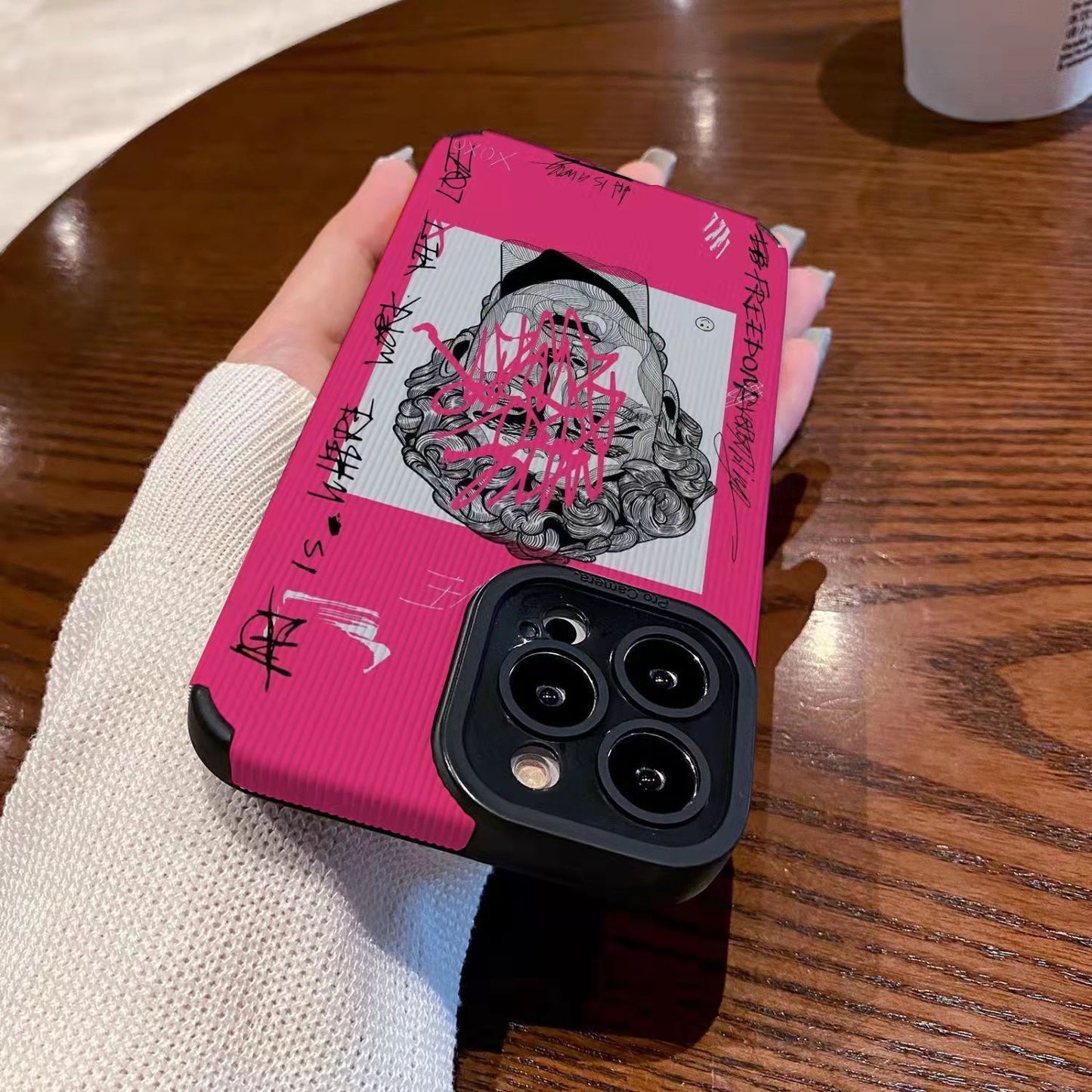Graffiti Portrait Cartoon Phone Case