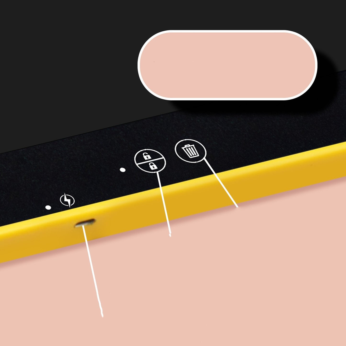 Full Screen LCD Handwriting Board
