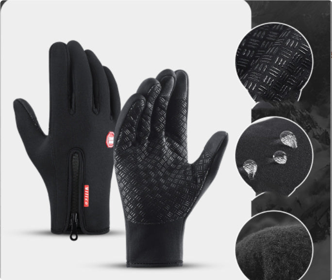 Winter Gloves Touch Screen Riding Motorcycle Sliding Waterproof Sports Gloves
