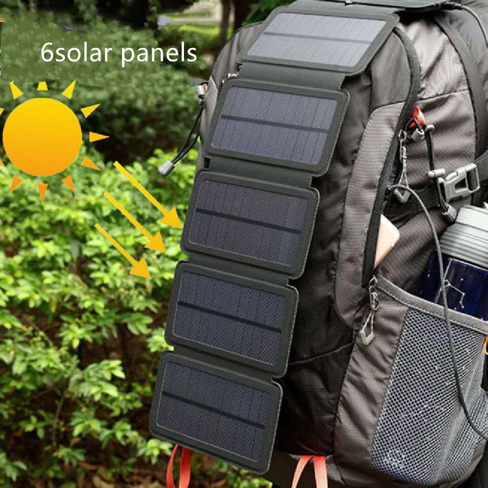 Outdoor Folding Solar Panel Charger Portable 5V 2.1A USB Output Devices Camp