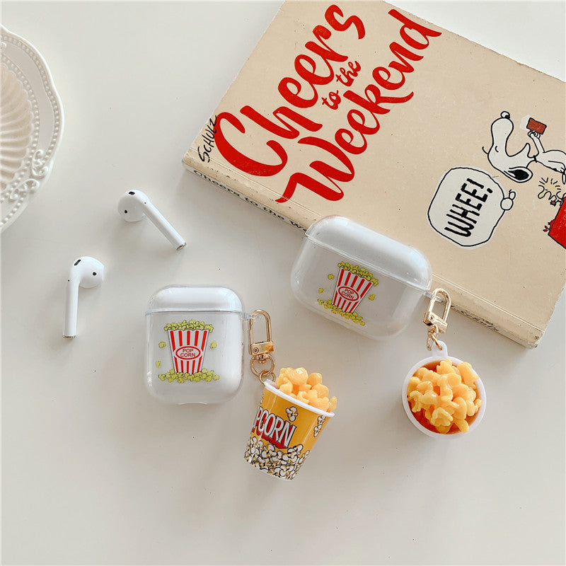 Creative Popcorn Wireless Earphone Silicone Case