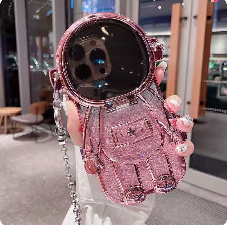 Electroplated TPU Astronaut Phone Case